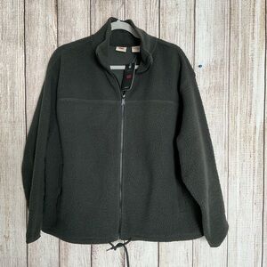 Levi's Women's Black Zip-Up Sweater